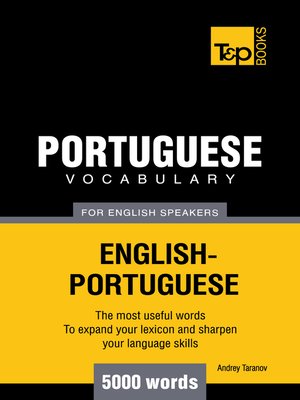 cover image of Portuguese Vocabulary for English Speakers